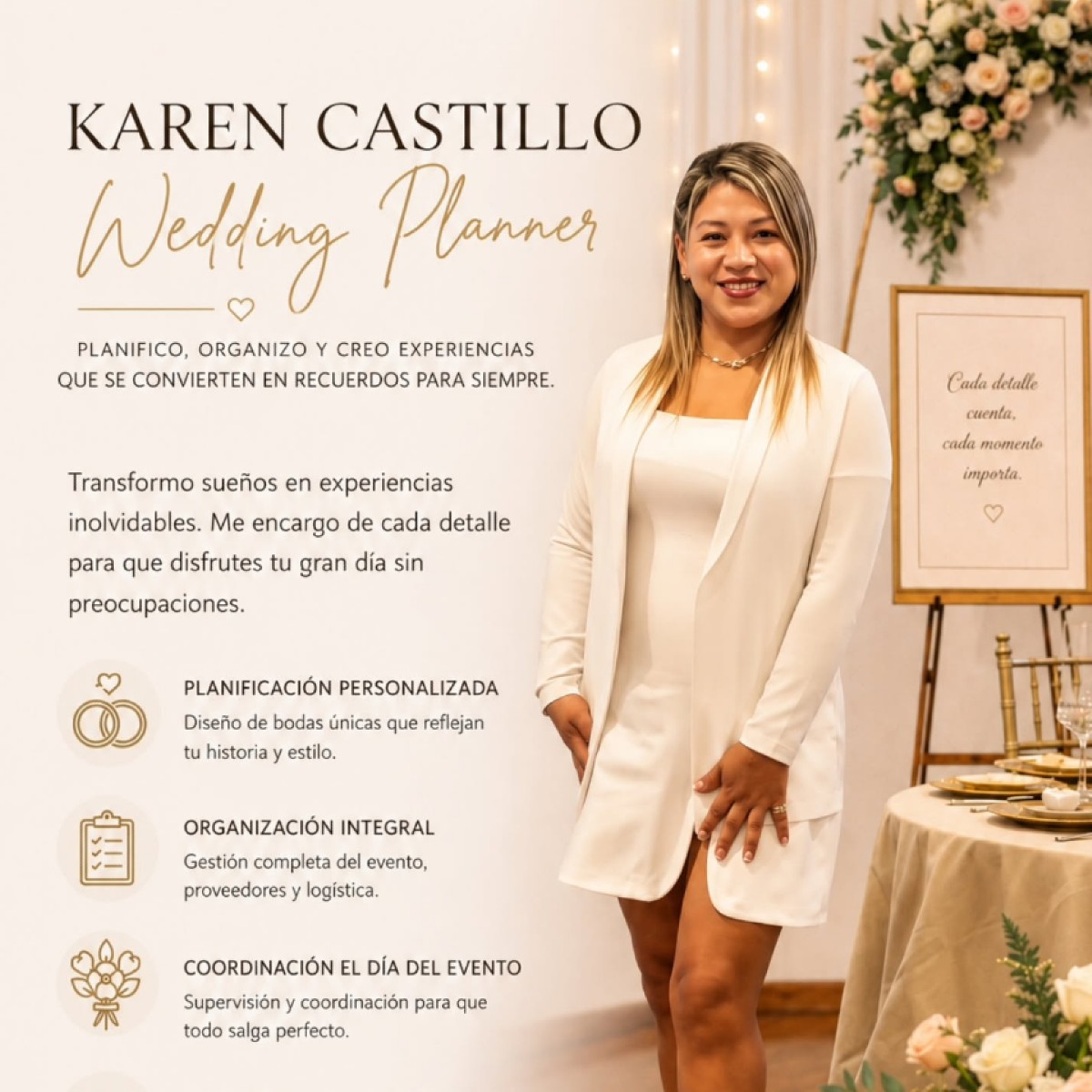Wedding planeer y cátering