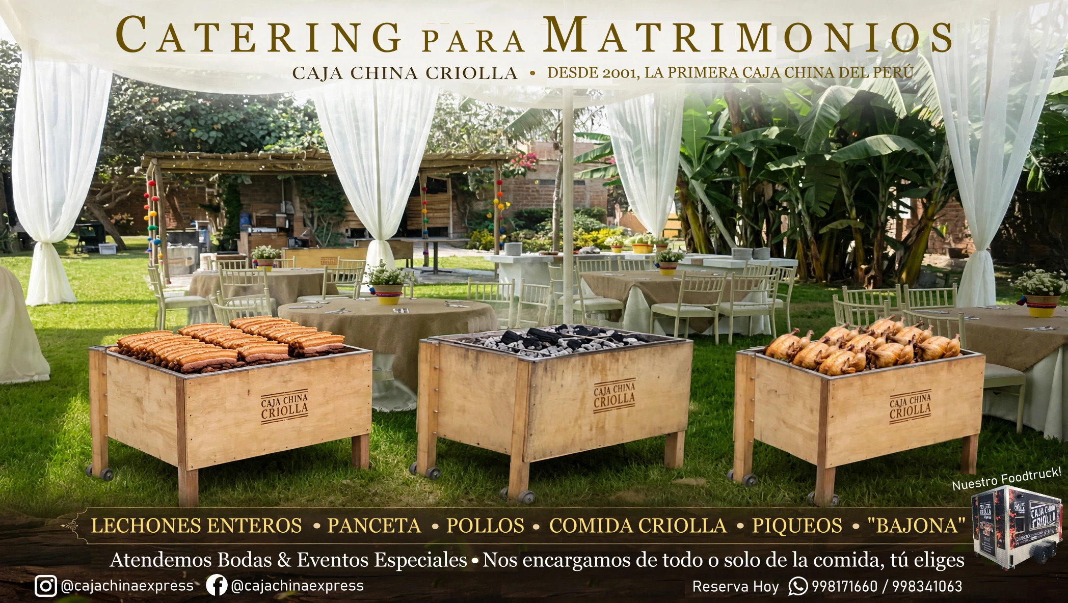 Caja china criolla Express