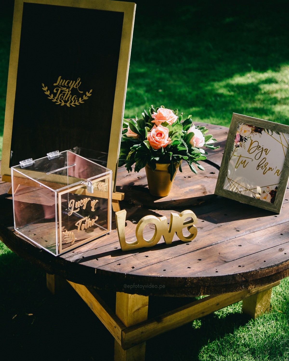 Decoración de boda